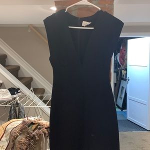 Wilfred size 0 black sleeveless dress